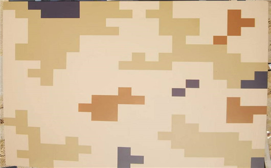 佳木斯荒漠迷彩漆喷涂